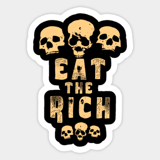 Eat the Rich Sticker